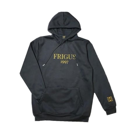 ゴールド刺繍     パーカー       ブラック  |  Gold embroidery sweatshirts black