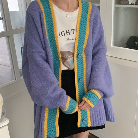 ビッグシルエットカーディガン