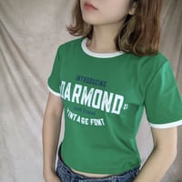 ショート丈 Tシャツ