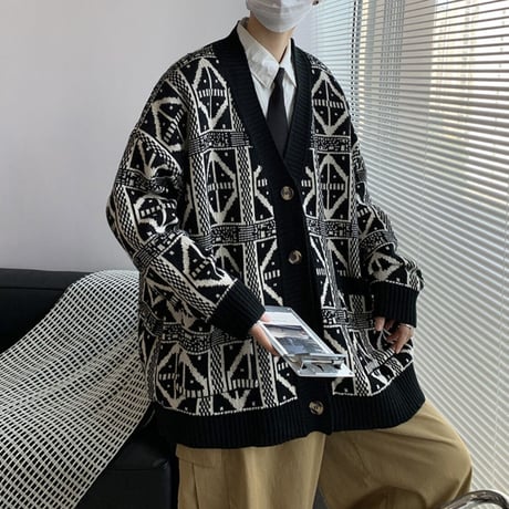 デザインカーディガン