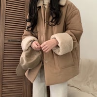 ハイネックボアジャケット