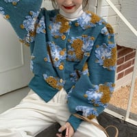 ボアカーディガン