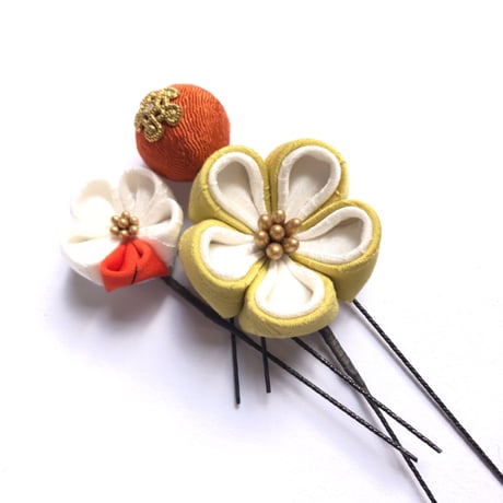 【送料無料】和飾り　髪飾りセット000Ｊ