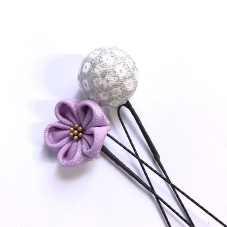 【送料無料】和飾り　髪飾りセット000C