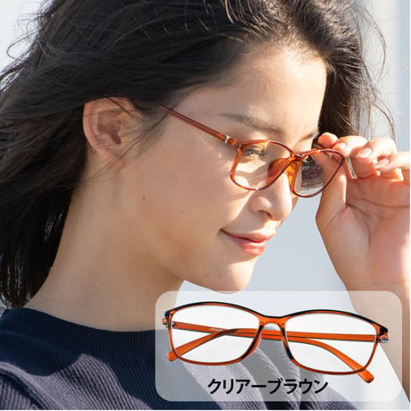 10色から選べるオシャレな機能性『透明サングラス』 2803F