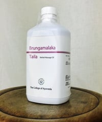 Brungamalaka Taila ブルンガマラカタイラ マッサージオイル 原産国 スリランカ MADE IN JAPAN　容量：1000ml P-AY-0003
