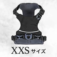 日本製ハーネス【XXSサイズ】カラー【黒】