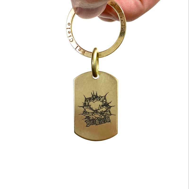 Bel Cielo 真鍮製 アガベドッグタグキーホルダー BAD01 | RYANS