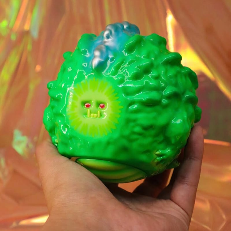 ゴーヤ怪獣 ゴーヤ怪獣だって可愛くなりたい！！お化粧ゴーヤ怪獣 | 文化と生物学
