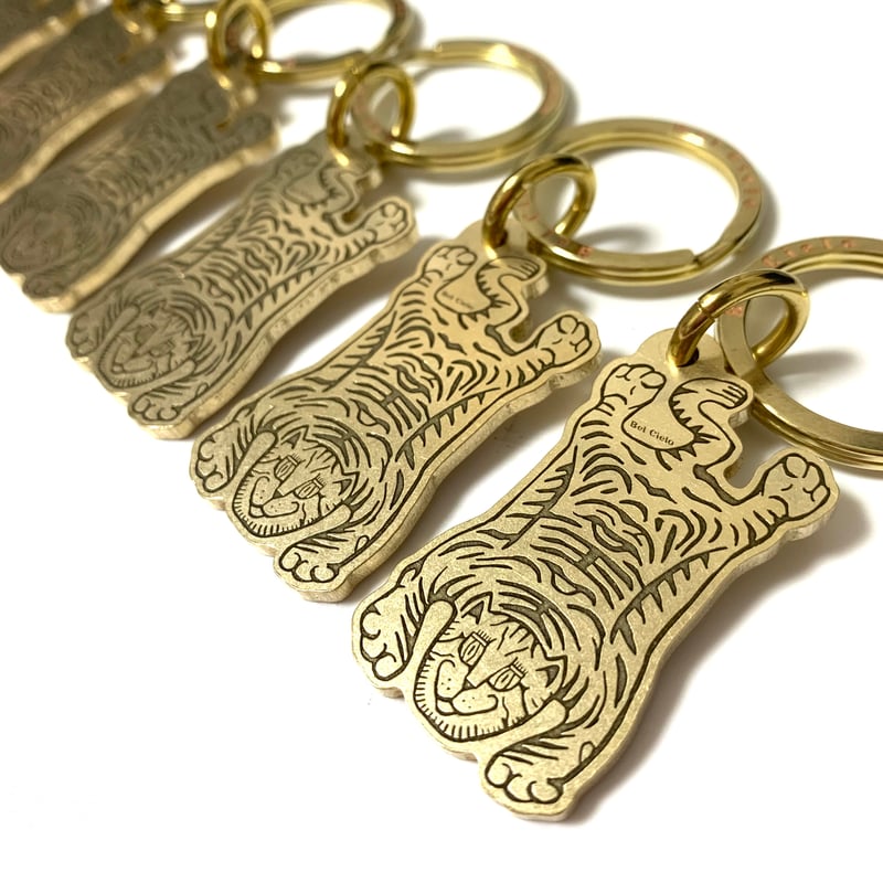 Bel Cielo 真鍮製チベタンキャットキーホルダー | RYANS