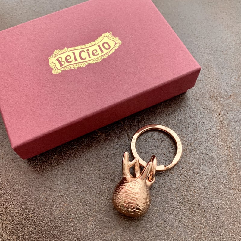 Bel Cielo 真鍮製 グラキリスキーホルダー ピンクゴールド BGK03 | RYANS