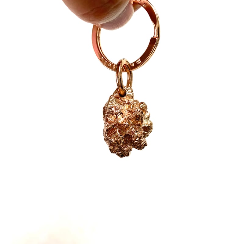 Bel Cielo 真鍮製 亀甲竜キーホルダー ピンクゴールド BKK03 | RYANS