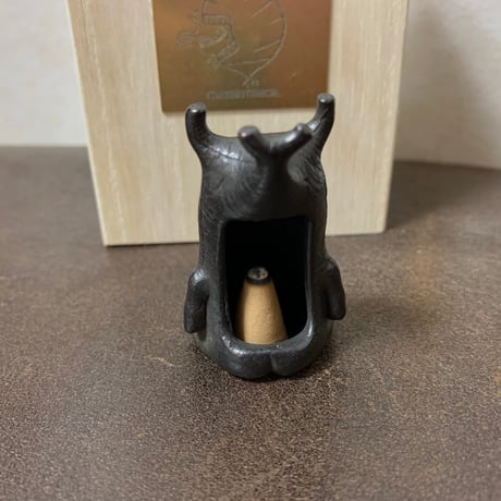 Tendobotanical x Bel Cielo　真鍮製 【悟くん】インセンスチャンバー  黒メッキVer.