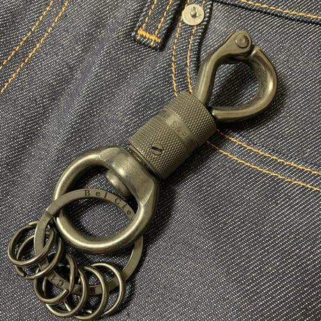 Bel Cielo 真鍮製　Super Heavy Duty Carabiner  Black