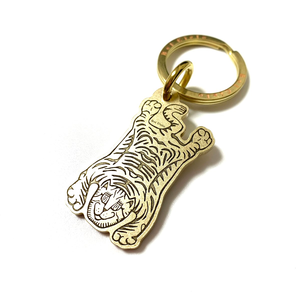 Bel Cielo 真鍮製チベタンキャットキーホルダー | RYANS
