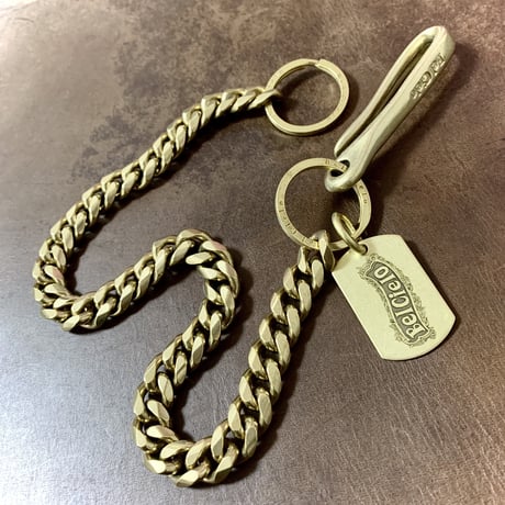 Bel Cielo 真鍮製　フックウォレットチェーンS