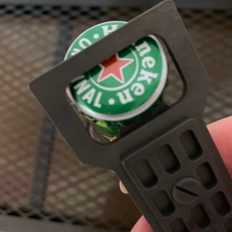 Bel Cielo 真鍮製 GUN GRIP BOTTLE OPENER  ブラック
