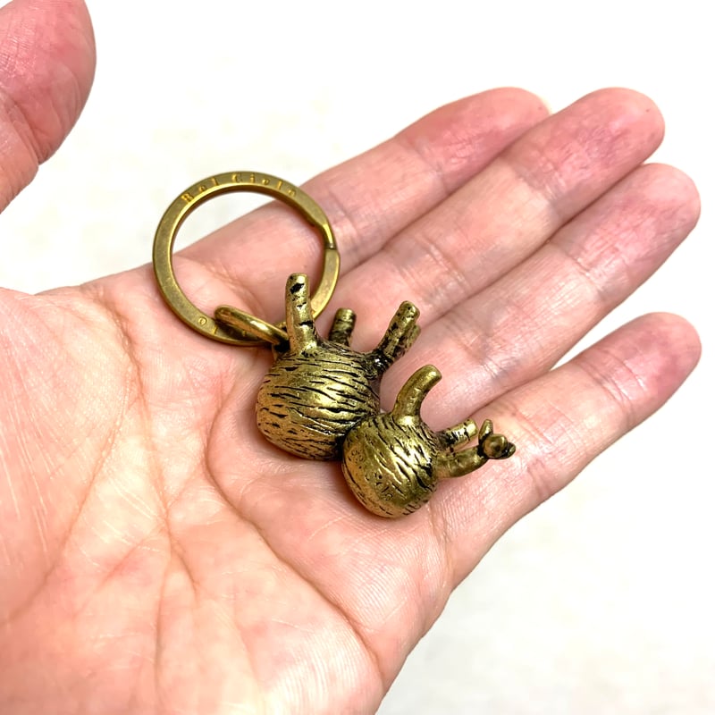 Bel Cielo 真鍮製 墨入れグラキリスダブルヘッドキーホルダー | RYANS