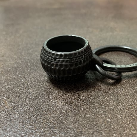 Bel Cieo　真鍮製　斑柄POTキーホルダー BPK02