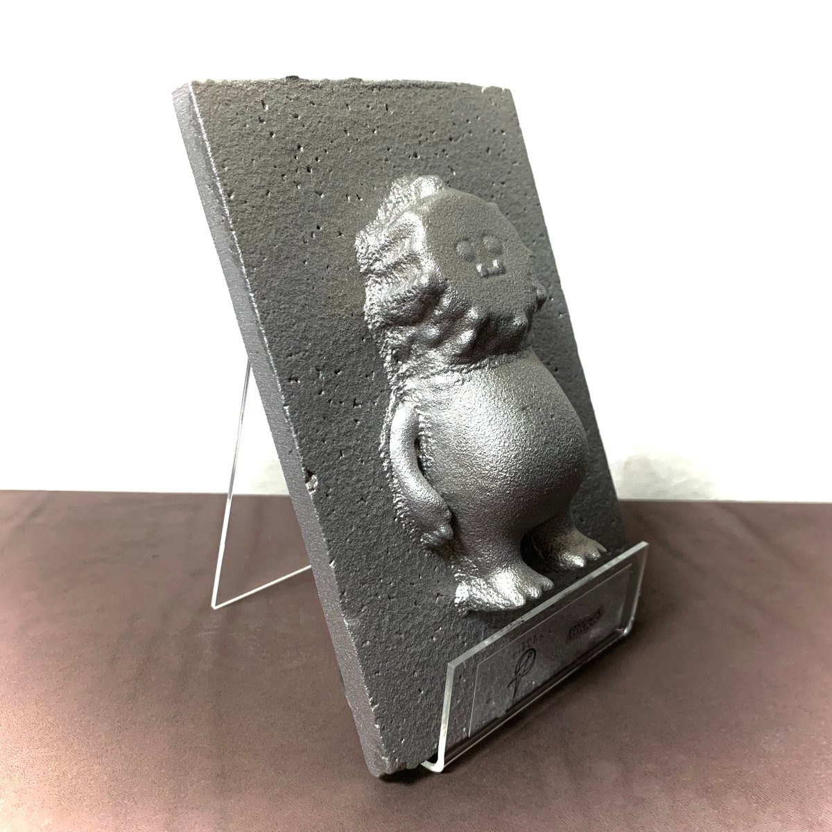 ベビーゴーヤ怪獣　大魔法使い Toyfields x Bel Cielo メタルベビーゴーヤ怪獣 Aluminum Ver.