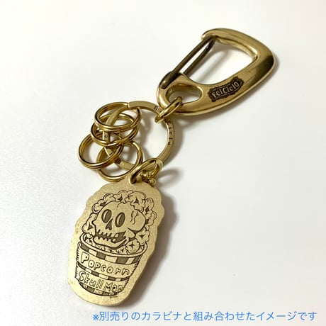 Bel Cielo ポップコースカルメン　真鍮製アクリルキーホルダー