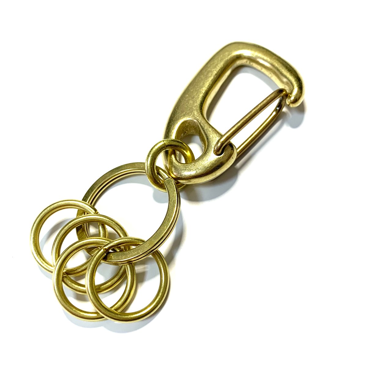 Bel Cielo 真鍮製 ペイズリーロゴカラビナ BK02 | RYANS