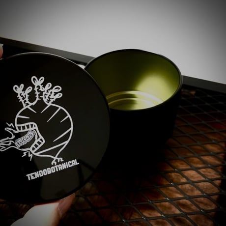 Tendobotanical x Bel Cielo　真鍮製　グラ丸 インセンスチャンバー  ブラック