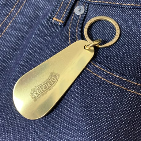 Bel Cielo  真鍮製　スモールシューホーン　キーホルダー