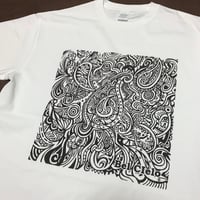 Bel Cielo ペイズリー　マグナムウェイト ビッグシルエット Tシャツ