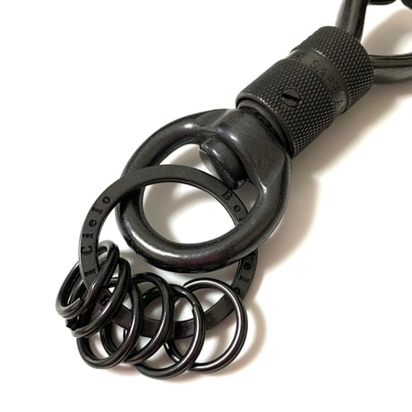 Bel Cielo 真鍮製　Super Heavy Duty Carabiner  Black