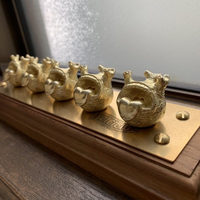 Tendobotanical x Bel Cielo 真鍮製 グラ丸キーホルダー | RYANS