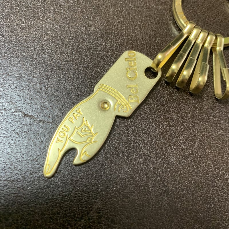 Bel Cielo 真鍮製 ミニYOUPAYキーホルダー BYP00 | RYANS