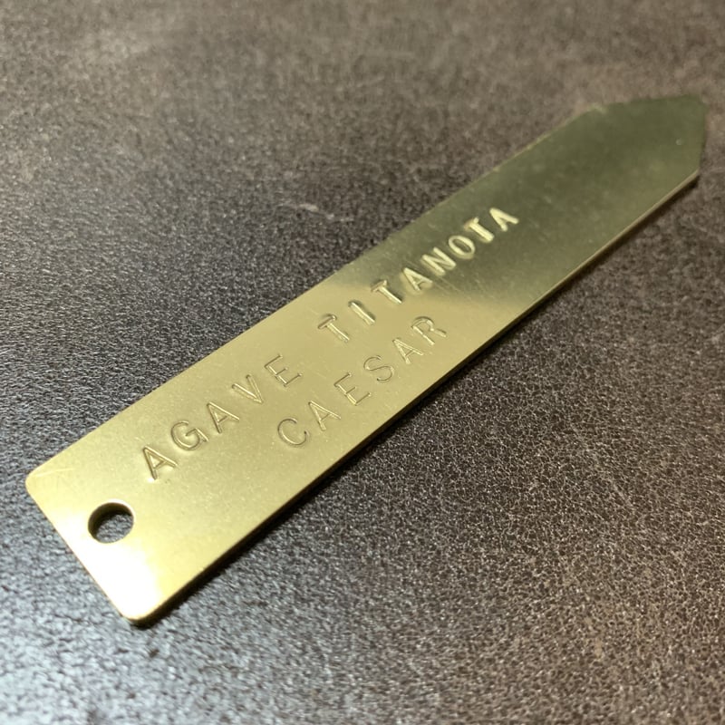 Bel Cielo 真鍮製 刻印代込み プランツタグ BGT03 | RYANS