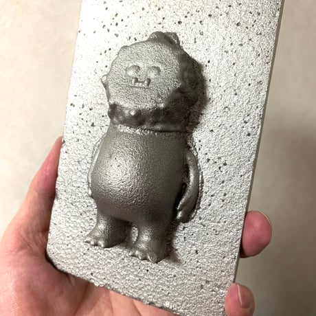 Toyfields x Bel Cielo　炭素冷凍メタルベビーゴーヤ怪獣　Aluminum Ver.