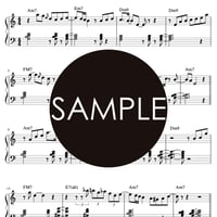ジャズハウスピアノ 楽譜、伴奏音源、フル音源 "Jazz House Piano Licks #6"