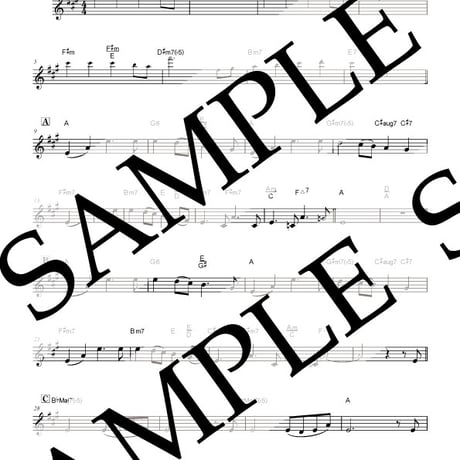 【ダウンロード販売】『翠玉色の衝動』作曲:茨木智博　伴奏音源と楽譜（メロディとコードネーム）