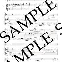 【ダウンロード販売】【楽譜のみ】『コンドルは飛んでいく』 オカリナ+ピアノ