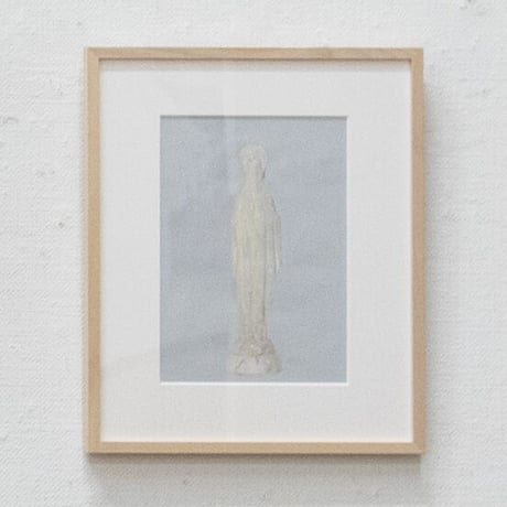 久保田沙耶　Saya Kubota「drawingーうしろをおがむ」（額装あり）