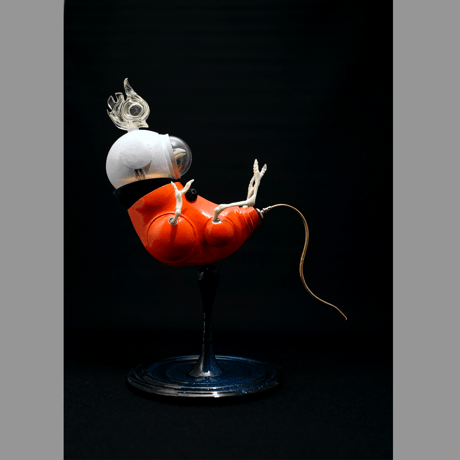 Ancient Wind 卓上ファン 4枚羽根 メタリック仕上げ美品