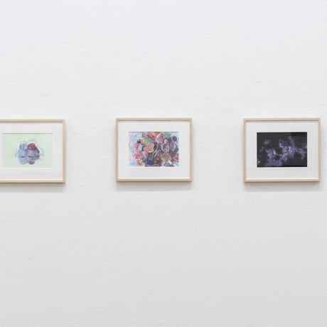 久保田沙耶　Saya Kubota「drawingー二倍の街」（額装あり）
