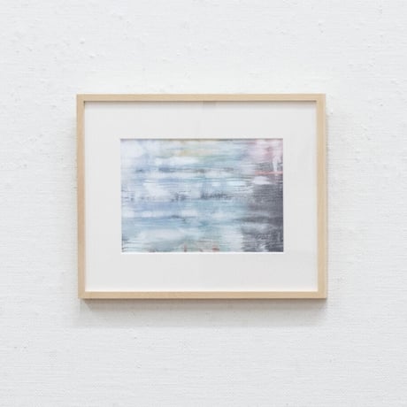 久保田沙耶　Saya Kubota「drawingー二倍の街」（額装あり）