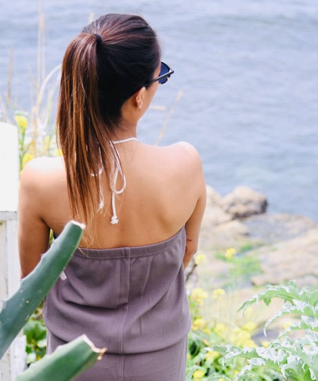HOLTER-NECK ONE PIECE