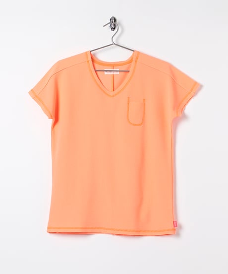 2442/ WIDE V-NECK T-SHIRTS