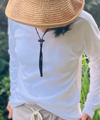2448 / WIDE V-NECK LONG-S T-SHIRTS