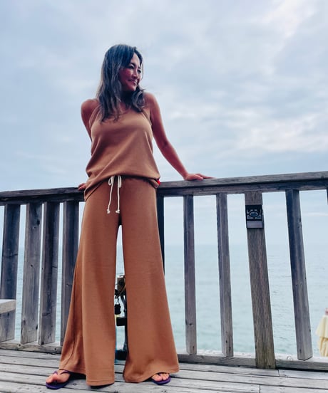 2573/ EASY WIDE PANTS