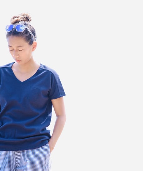 V-NECK T-SH / FRENCH SLEEVE