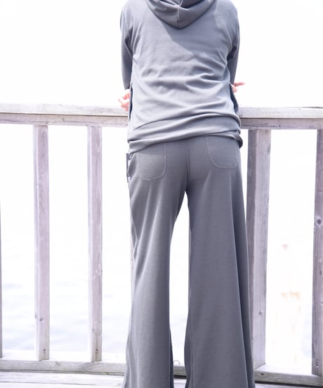 2444/ EASY WIDE PANTS
