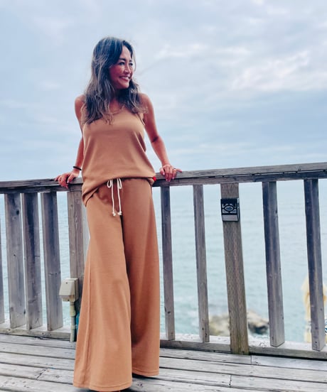 2573/ EASY WIDE PANTS
