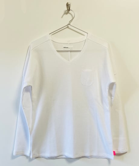 2448 / WIDE V-NECK LONG-S T-SHIRTS