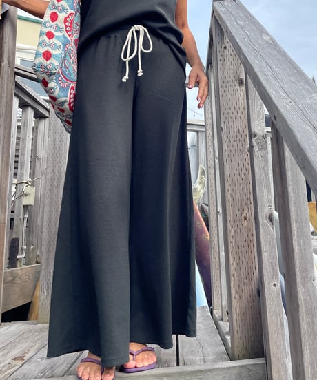 2573/ EASY WIDE PANTS